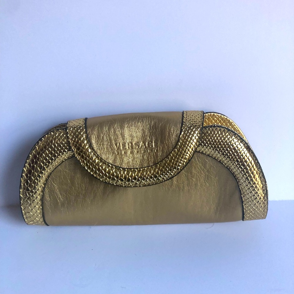 VERSACE CLUTCH/MAKEUP BAG